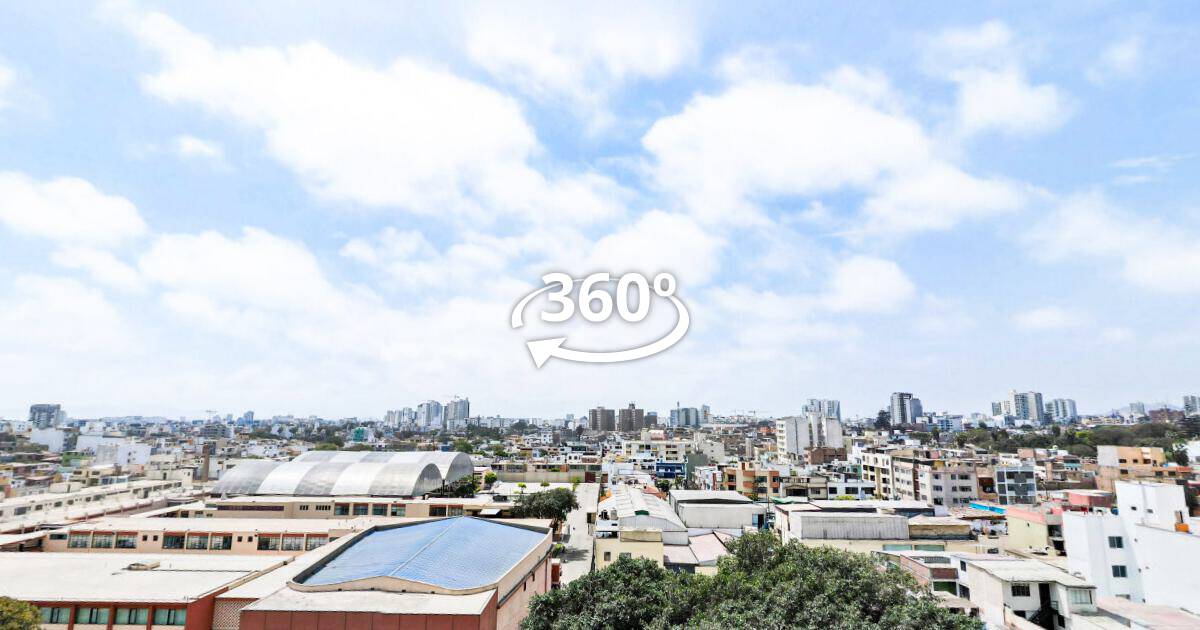 Vista aérea 360° con dron — Amarelo, recorrido virtual 360°