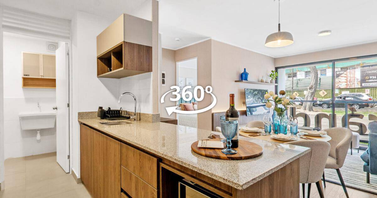 Departamento modelo (1) — Arándanos, recorrido virtual 360°