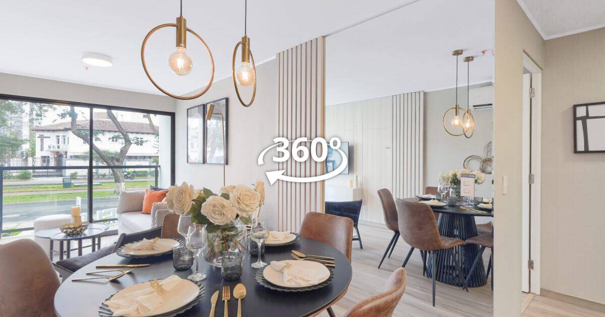 Departamento tipo 03 — Astromelia, recorrido virtual 360°