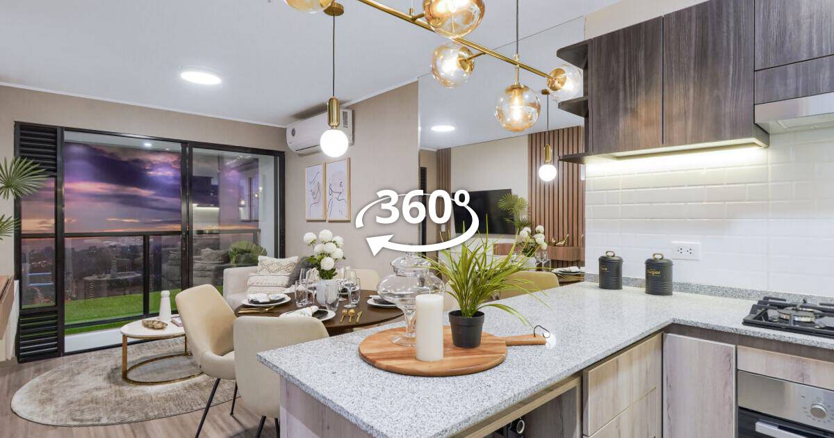 Departamento tipo 05 — Astromelia, recorrido virtual 360°