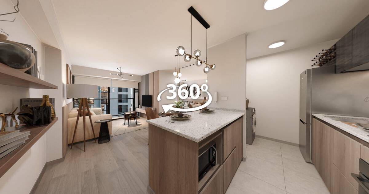 Departamento tipo 09 — Astromelia, recorrido virtual 360°