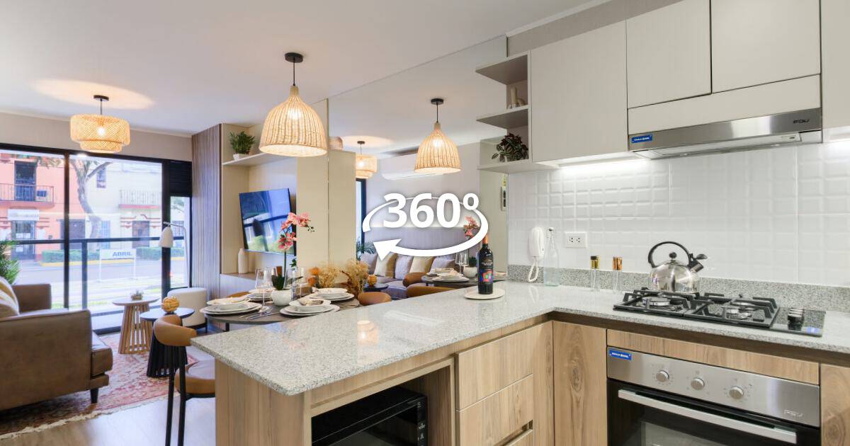 Departamento modelo — Girasol, recorrido virtual 360°