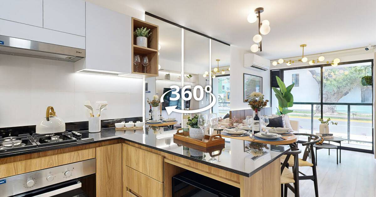 Departamento tipología B04 — Montecarlo, recorrido virtual 360°