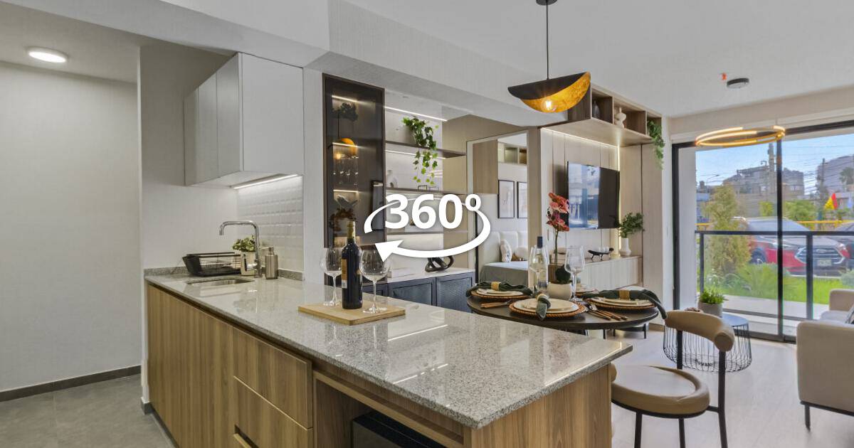 Departamento piloto 1 — Pino, recorrido virtual 360°