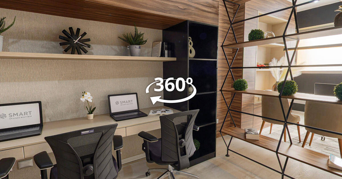Oficinas en 360° — SMART Oficinas Boutique, recorrido virtual 360°