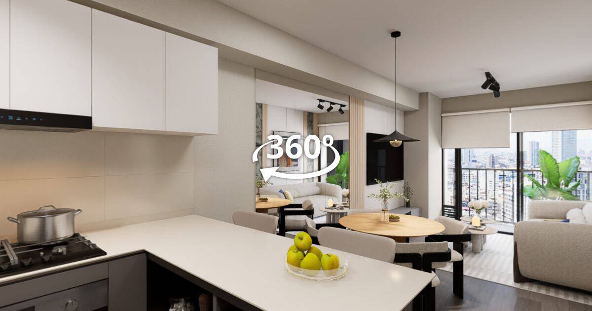 Departamento tipología X01 — Alma, recorrido virtual 360°