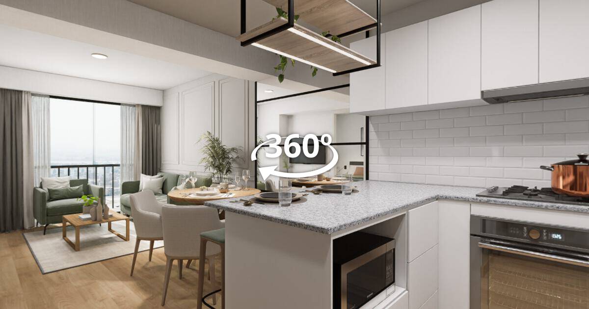 Departamento tipología X08 — Miralba, recorrido virtual 360°