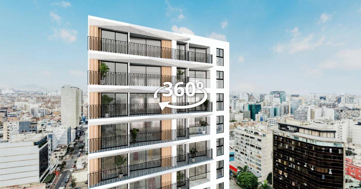 Fachada y plantas del edificio — Move, recorrido virtual 360°