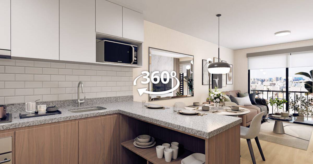 Departamento tipo 05 — Oasis, recorrido virtual 360°