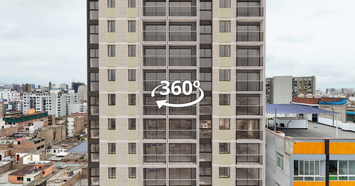 Fachada y plantas del edificio — Quadra, recorrido virtual 360°