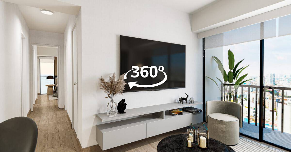 Departamento modelo — View 411, recorrido virtual 360°