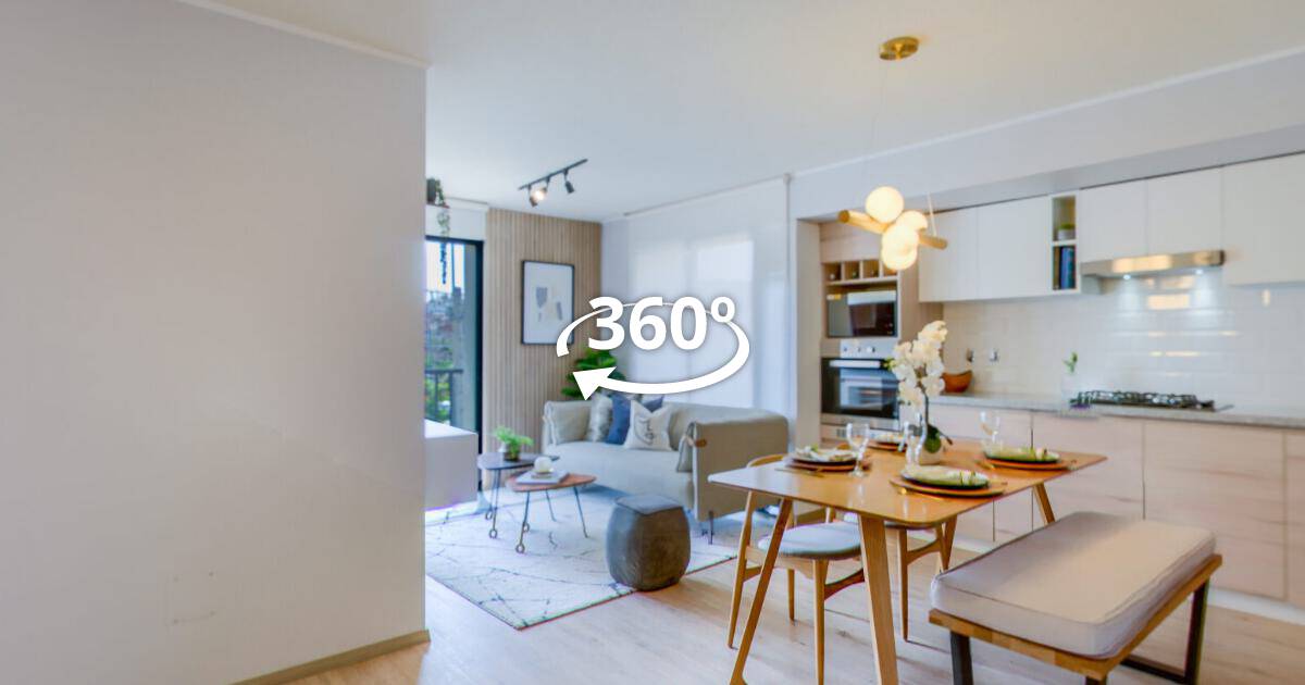 Departamento modelo (3) — Linkce, recorrido virtual 360°