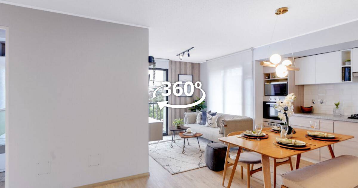 Departamento modelo (4) — Linkce, recorrido virtual 360°