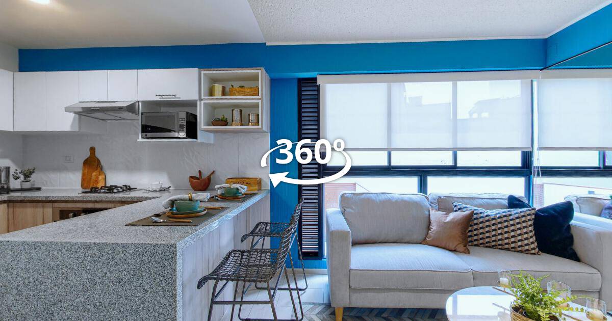 Departamento modelo (1) — Lucid, recorrido virtual 360°