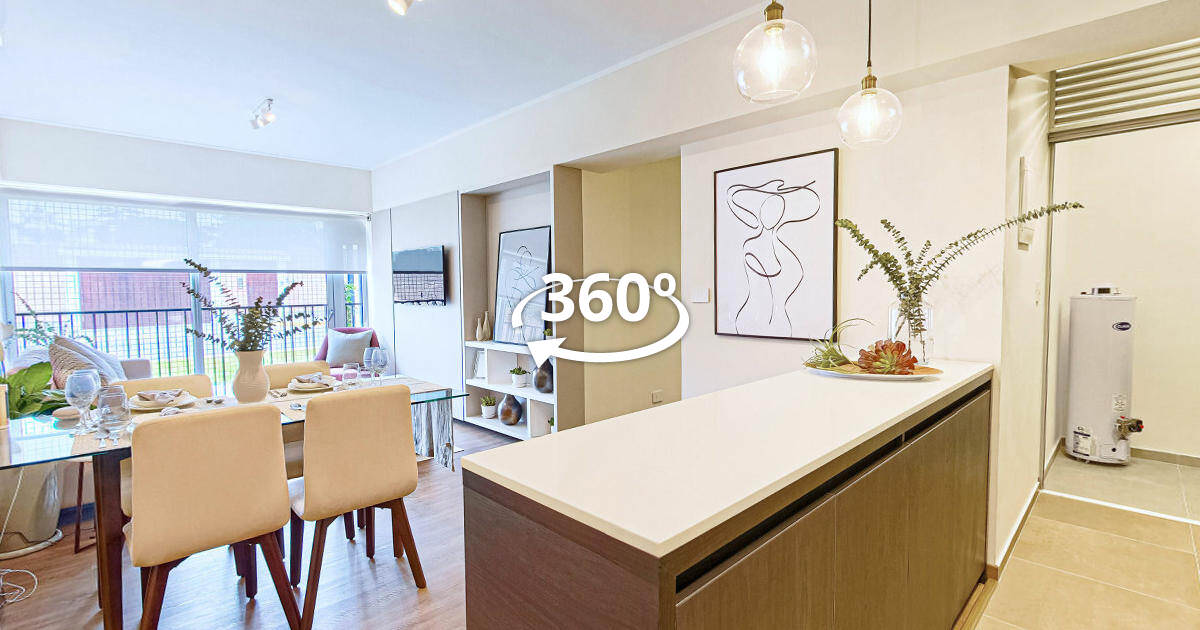 Departamento piloto — Casaparq, recorrido virtual 360°