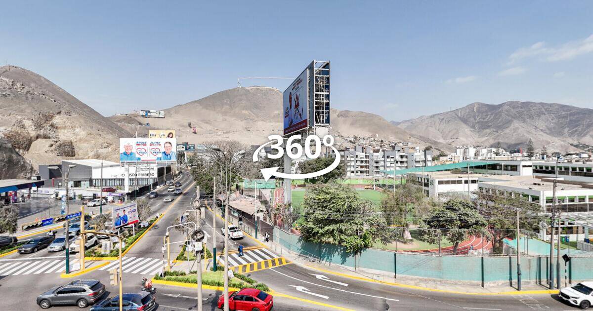 Vista aérea 360° con dron — The Golf, recorrido virtual 360°