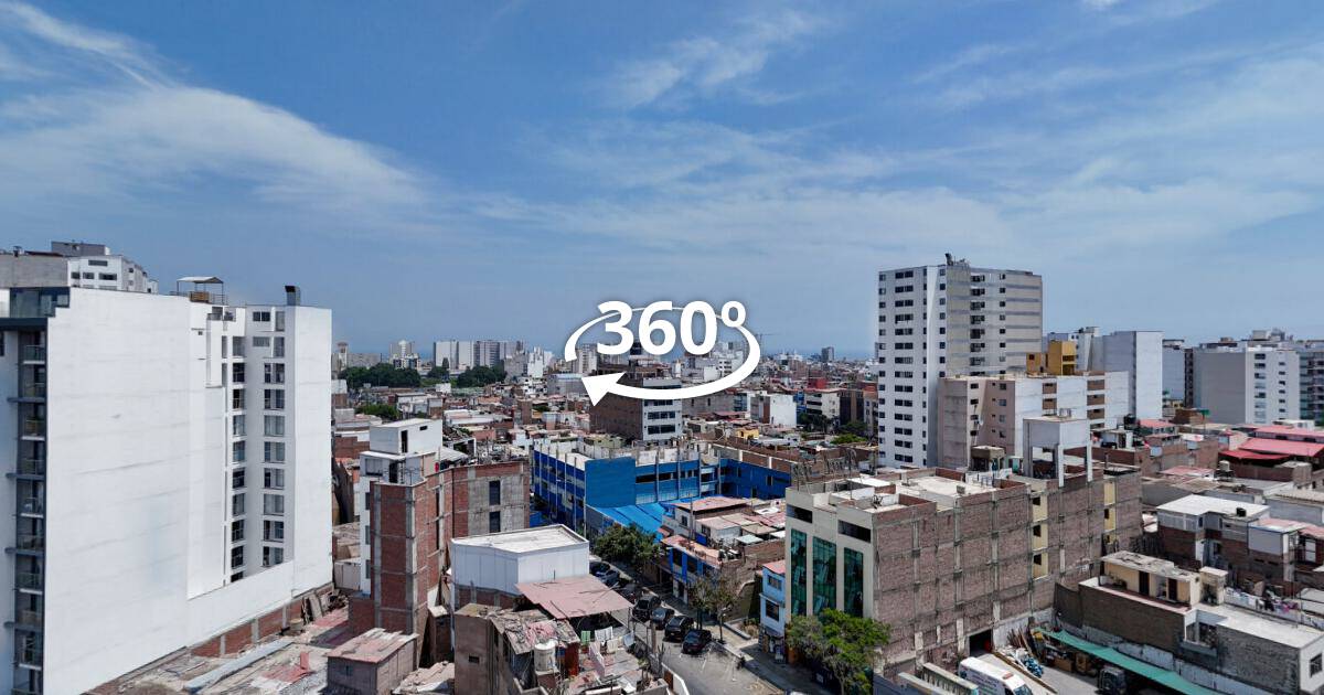 Vista aérea 360° en Magdalena del Mar (2) — Vistas aéreas 360° de inmuebles en Lima, recorrido virtual 360°