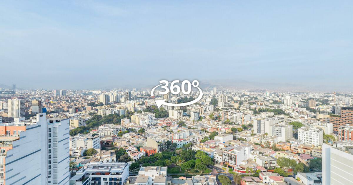 Vista aérea 360° en Miraflores (2) — Vistas aéreas 360° de inmuebles en Lima, recorrido virtual 360°