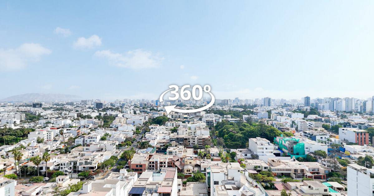 Vista aérea 360° en Surquillo (2) — Vistas aéreas 360° de inmuebles en Lima, recorrido virtual 360°