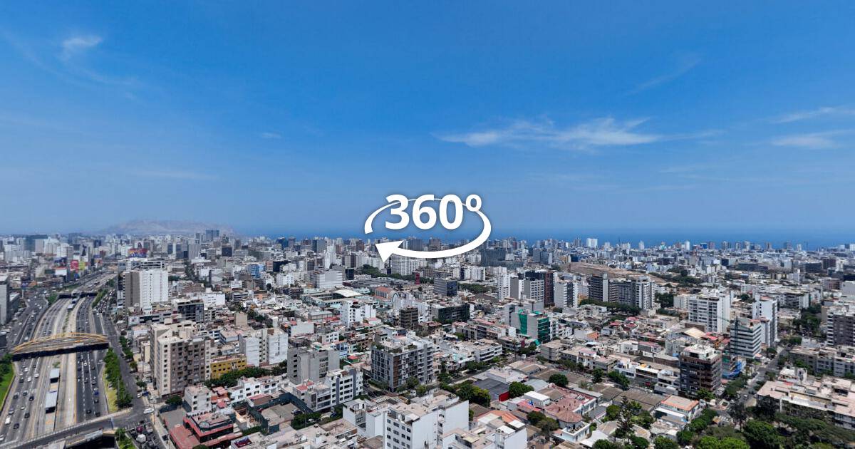 Vista aérea 360° en Surquillo (4) — Vistas aéreas 360° de inmuebles en Lima, recorrido virtual 360°