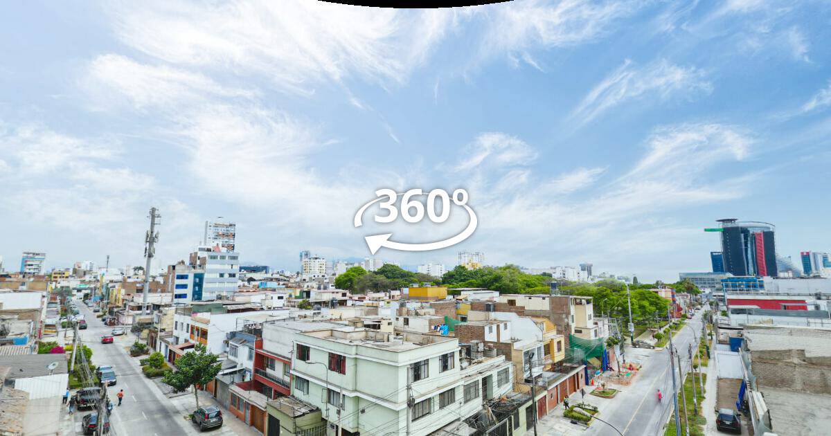 Vista aérea 360° con dron — Family, recorrido virtual 360°
