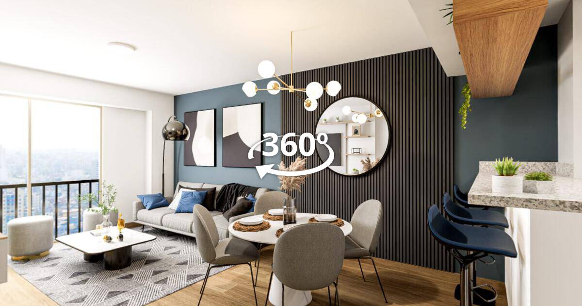 Departamento modelo (1) — Brasil 1396, recorrido virtual 360°