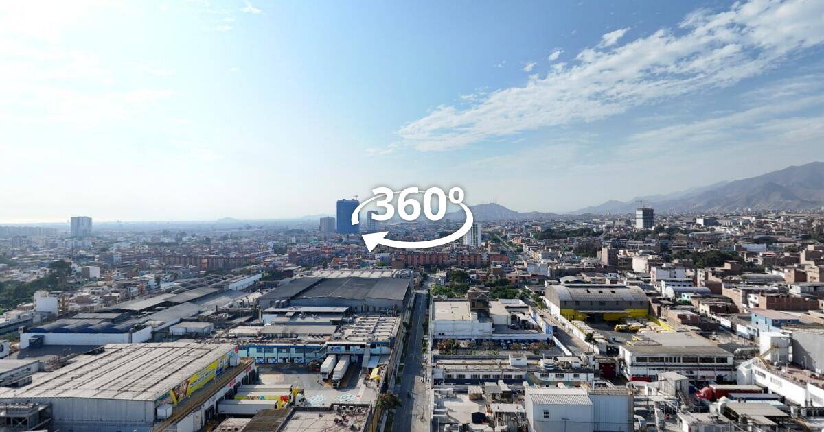 Vista aérea 360° con dron — Alborada (Torre C), recorrido virtual 360°