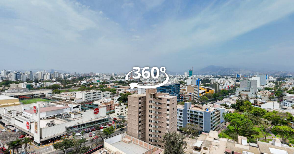 Vista aérea 360° con dron — ONE, recorrido virtual 360°