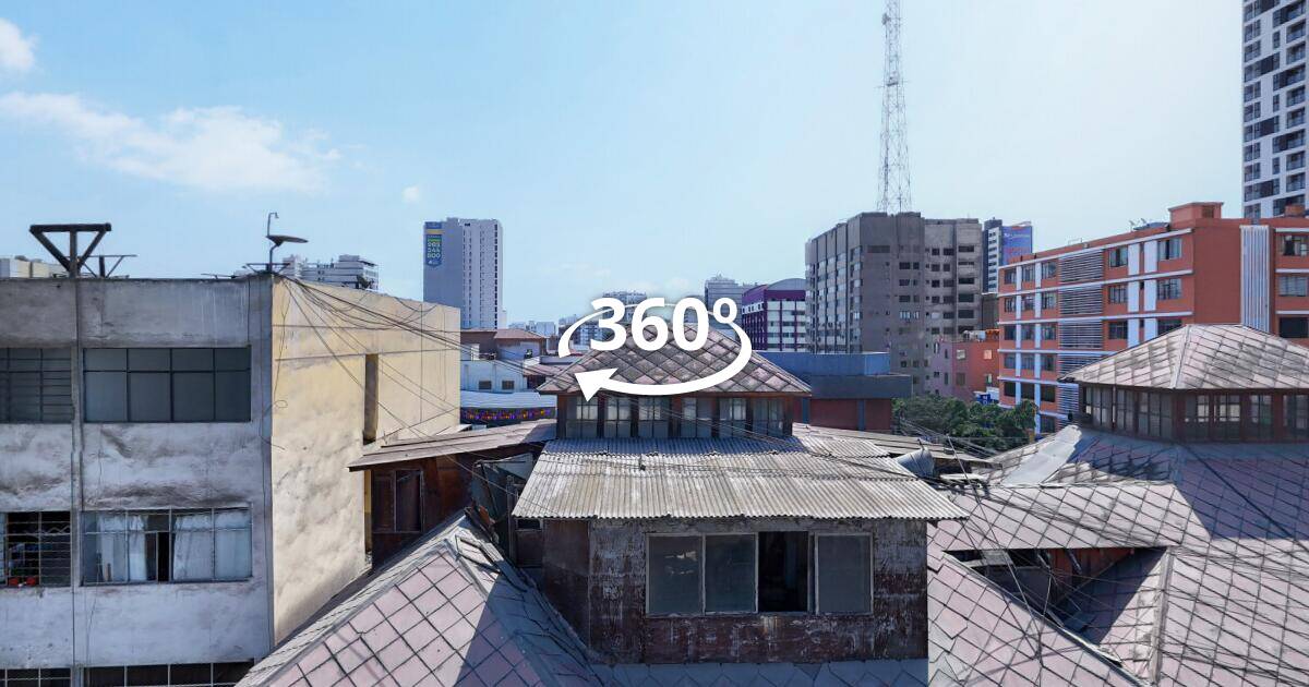 Vista aérea 360° con dron — Alba, recorrido virtual 360°