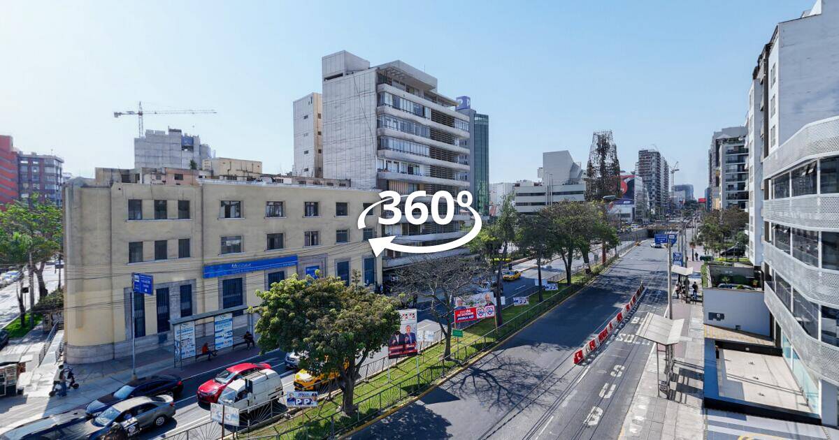 Vista aérea 360° con dron — Vitora, recorrido virtual 360°