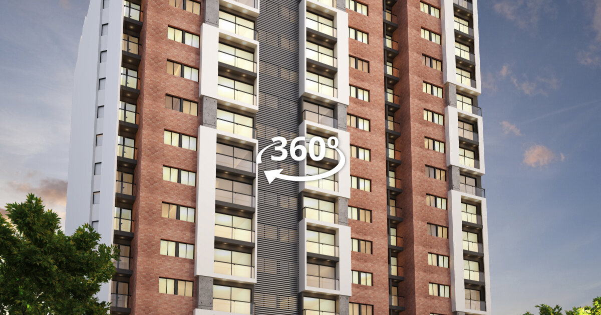Departamento tipo 09 — Green Park, recorrido virtual 360°