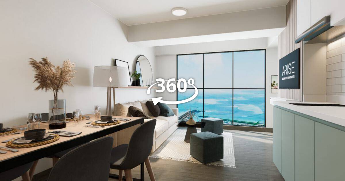 Departamento tipo 04 — Arise, recorrido virtual 360°