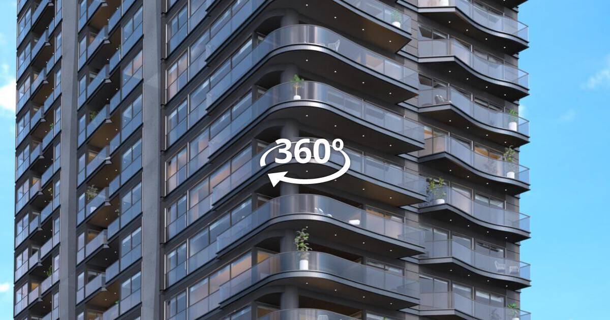 Vista aérea 360° con dron — The Grand, recorrido virtual 360°