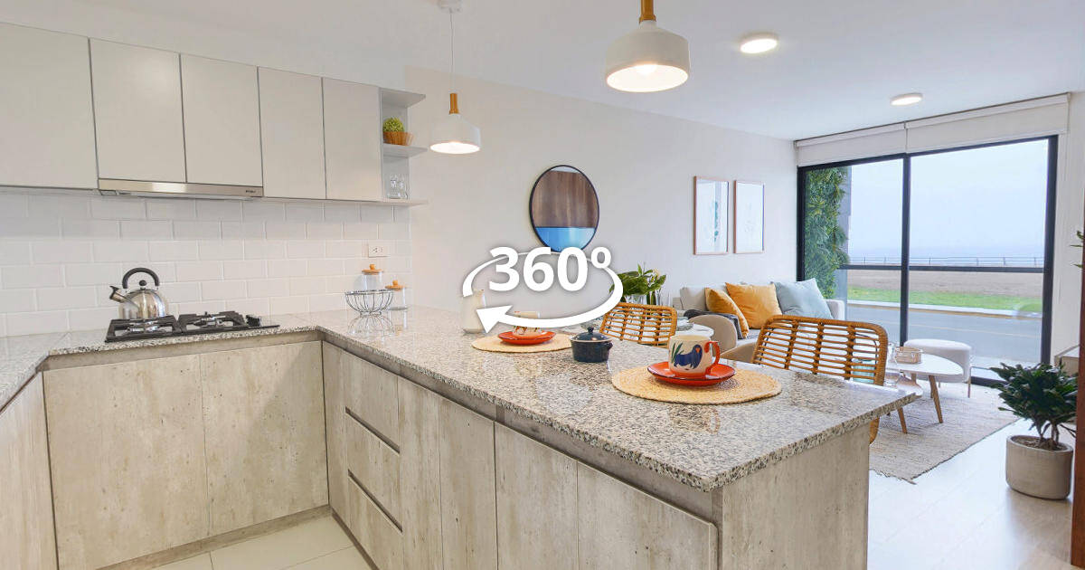 Departamento modelo — Amalfi, recorrido virtual 360°