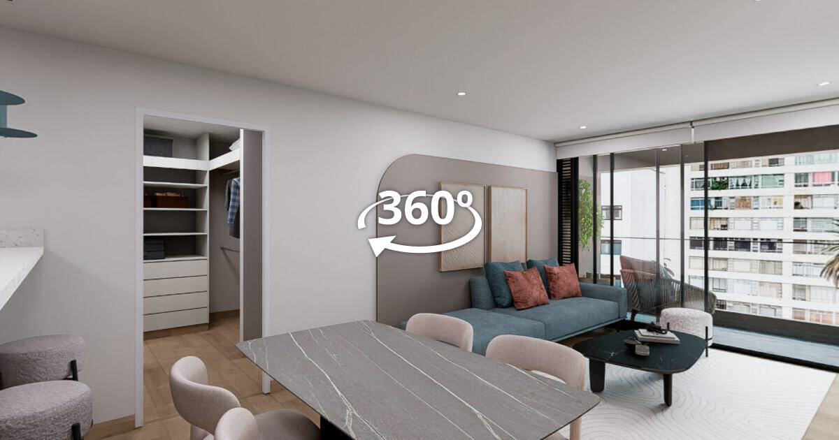 Departamento tipología B01 — Matiz, recorrido virtual 360°