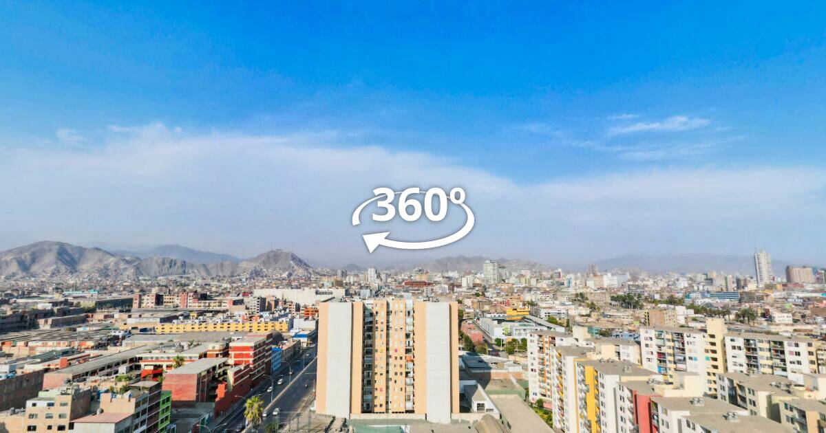 Vista aérea 360° con dron — Hanan, recorrido virtual 360°