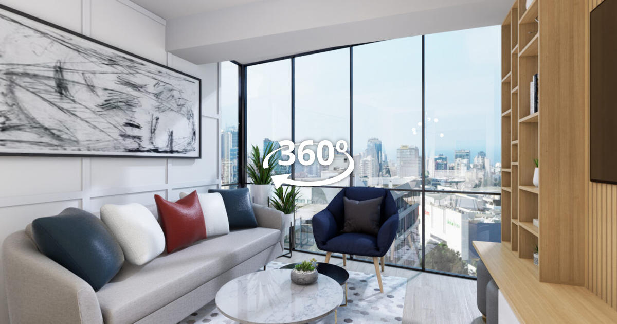 Departamento modelo — Altovento, recorrido virtual 360°
