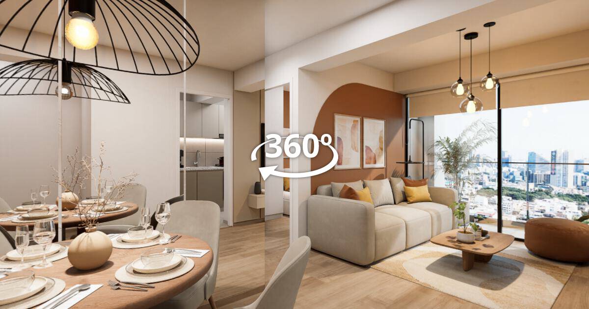 Departamento tipología X02 — Standard, recorrido virtual 360°