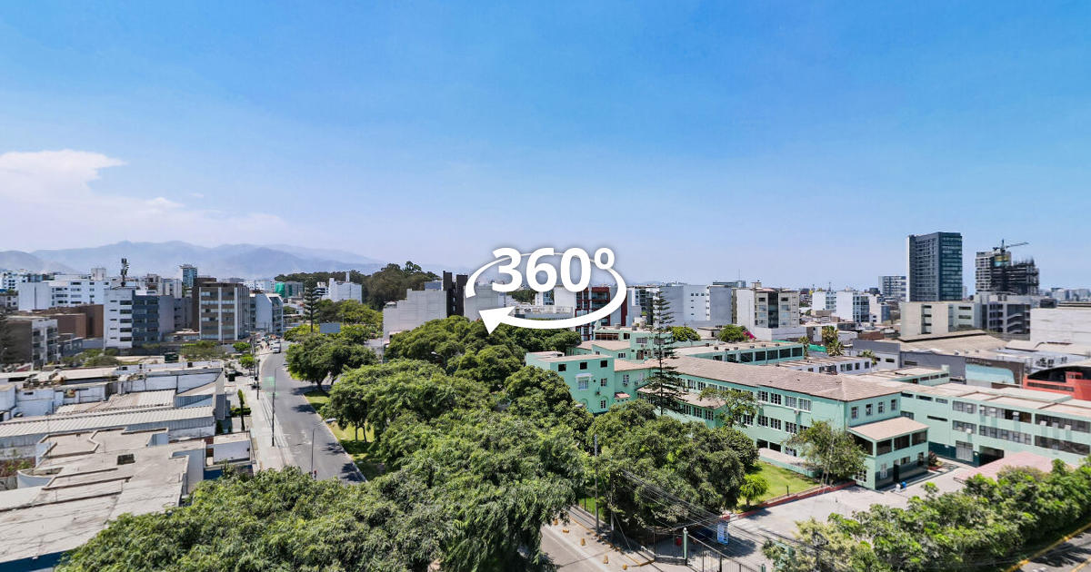 Vista aérea 360° con dron — Carriquiry 894, recorrido virtual 360°