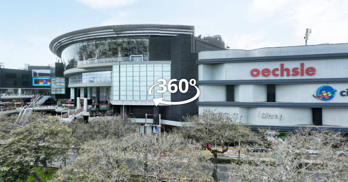 Vista aérea 360° con dron — Salaverry 2431, recorrido virtual 360°